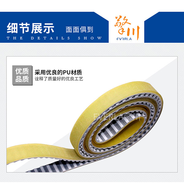 加厚耐磨帶鋼PU<a href='http://www.rongnl.com/' target='_blank'><u>同步帶</u></a>