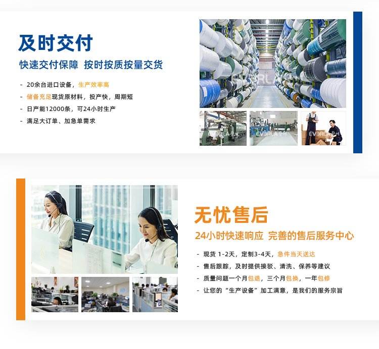 PU同步帶加V型擋塊