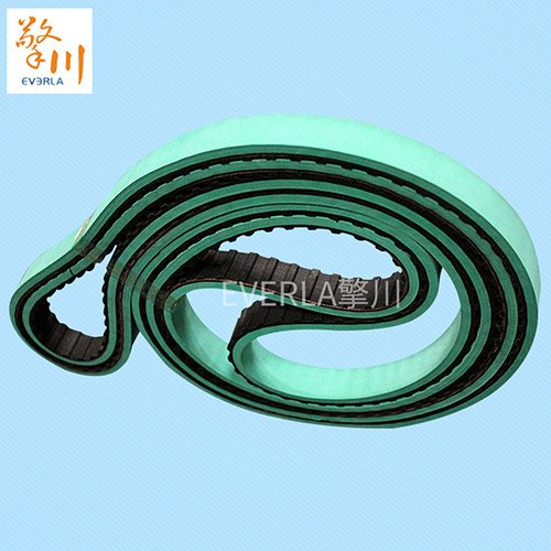 包裝機(jī)械皮帶，淺綠橡膠同步帶木工行業(yè)適配